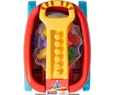 Mattel MEGA BLOKS kaladėlių rinkimo vežimėlis (JFR30)