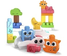 Mattel MEGA BLOKS rinkinys su naktine lempute (30 det.) (HTH43)