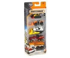 Mattel Penkių Matchbox automodelių rinkinys