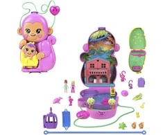 Mattel „Polly Pocket“ beždžionėlės pramogų rinkinys