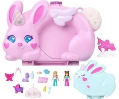 Mattel Polly Pocket kiškučio pramogų rinkinys (JFT88)