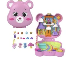 Mattel POLLY POCKET CARE BEARS meškučio žaidimų rinkinys (JCC14)