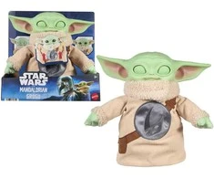 Mattel STAR WARS interaktyvus pliušinis žaislas Grogu (JKN44)