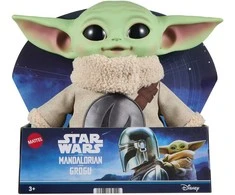 Mattel STAR WARS pliušinis žaislas Grogu (didelis) (JKN43)
