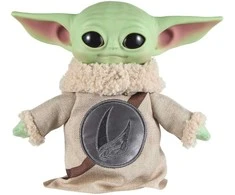 Mattel STAR WARS pliušinis žaislas Grogu (vidutinis) (JKN41)