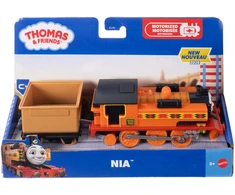 Mattel THOMAS AND FRIENDS motorizuotas traukinukas su vagonu (JLL44)