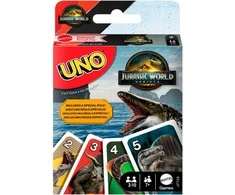 Mattel UNO kortos JURASSIC WORLD (JFT28)
