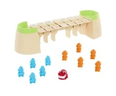 MATTEL GAMES Stalo žaidimas „Išdykęs krokodilas“