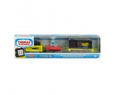 THOMAS &amp; FRIENDS motorizuotas teminis garvežiukas su vagonu