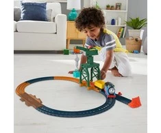 Fisher Price Thomas and Friends trasos rinkinys su motorizuotu garvežiuku