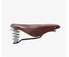 Dviračio balnas Brooks B 67 S tamsiai rudas 205x85mm