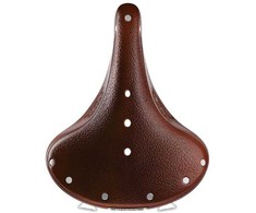 Dviračio balnas Brooks B66 Short tamsiai rudas 240x205x100mm