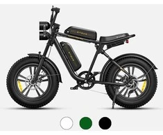 Dviratis 20" elektrinis Engwe M20 dviguba baterija juodas