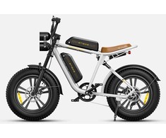 Dviratis 20" elektrinis Engwe M20 dviguba baterija baltas