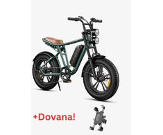 Dviratis 20" elektrinis Engwe M20 viena baterija žalias
