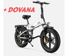 Dviratis 20" elektrinis Engwe Engine X baltas