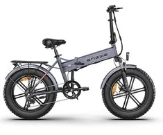 Dviratis 20" elektrinis Engwe EP-2 PRO pilkas (Nemokamas pristatymas)