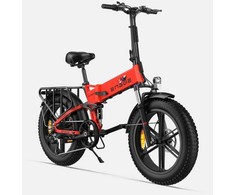 Dviratis 20" elektrinis Engwe Engine X raudonas