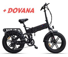 Dviratis 20" elektrinis Engwe Engine X juodas