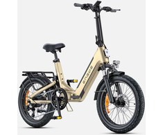 Dviratis 20" elektrinis Engwe L20 3.0 BOOST šampaninis