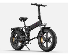 Dviratis 20" elektrinis Engwe Engine X juodas