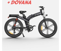 Dviratis 26" elektrinis Engwe X26 dviguba baterija juodas
