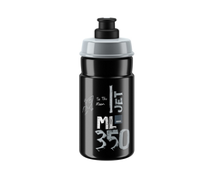 Gertuvė Elite Jet Juodas Pilkas Logo 350ml