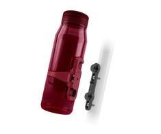 Gertuvė Fidlock Twist 700 life set + bb transparent t.raudona, Fidlock logo