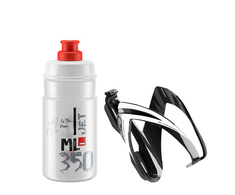 Gertuvė su laikikliu Elite Kit CEO balta/raudona 350 ml
