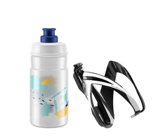 Gertuvė su laikikliu Elite Kit CEO JET balta/mėlyna 350 ml