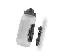 Gertuvė su laikikliu Fidlock Twist 750 ml permatoma juodas logo