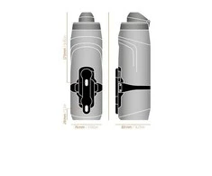 Gertuvė su laikikliu Fidlock Twist 800ml pilka