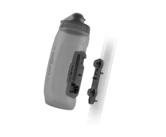 Gertuvė su laikikliu Fidlock Twist bottle 590 transparent juodas, with Fidlock logo