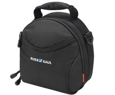 Krepšys ant dviračio vairo KLICKfix Smile juodas 200*120*210mm 3,5L