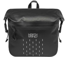 Krepšys ant vairo Northwind Barrier 2.0 juodas