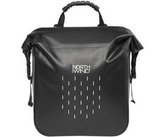 Krepšys ant vairo Northwind Barrier Plus 24" (ML-S) juodas