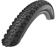 Padanga 29" Schwalbe Rapid Rob HS 425 Active Wired 57-622 / 29x2.25 Baltas Stripes