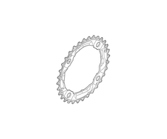 Priekinė žvaigždė Shimano 9g 104 Deore 36t
