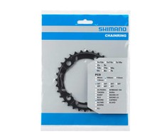 Žvaigždė Shimano 32T Juodas Deore FC-M590