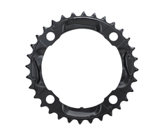 Žvaigždė Shimano 32T Juodas Deore FC-M590