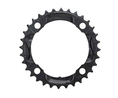 Žvaigždė Shimano 32T Juodas Deore FC-M590
