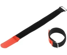 Adam Hall AH VR2020RED kabelių užveržėjas 20cm. Raudonas