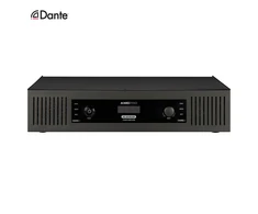 AMC iAC2X240DSPD galios stiprintuvas su RS232 valdymu ir dante įėjimo sąsaja