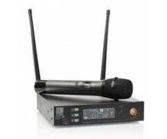 AMC ILive 1 bevielis mikrofono komplektas su rankiniu mikrofonu (606-621 MHz)