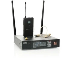 AMC iLive 2 bevielis mikrofono komplektas su mikrofonu ir lankeliu (606-621MHz)