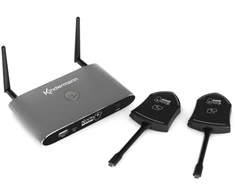 Kindermann Klick + Show K-42UC Kit belaidis vaizdo bei garso signalų perdavimo įrenginys