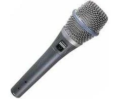 Shure Beta 87A rankinis kondensatorinis mikrofonas