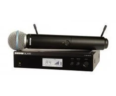 Shure BLX24RE/SM58-K14 belaidė mikrofono sistema