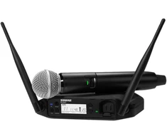 Shure GLXD24+E/SM58-Z4 belaidė mikrofono sistema