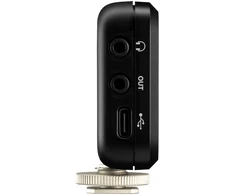 Shure MV-R-Z6 belaidžių mikrofonų imtuvas montuojamas ant kameros